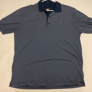 Greg Norman XL striped golf polo